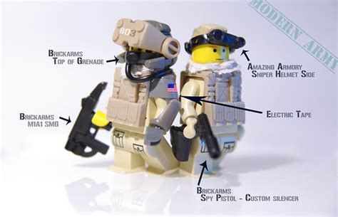 modern army custom minifigs | Custom LEGO Minifigures