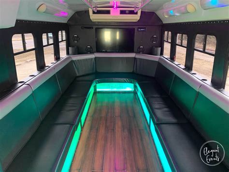 Small Party Bus - Elegant Limos