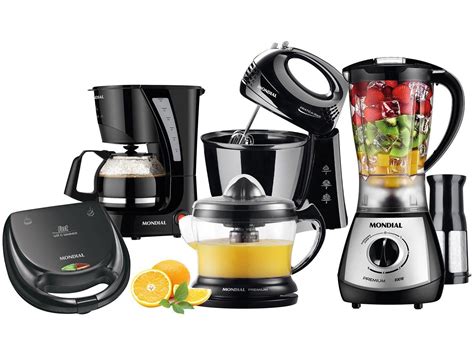 Kit Cozinha Completa Kt Mondial Liquidificador Batedeira Cafeteira