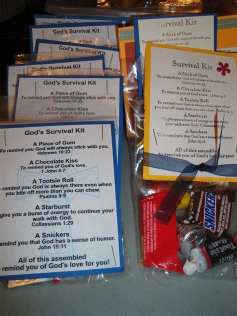 Christian Survival Kit Printable