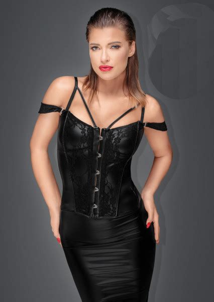 Wetlook Corsage Mit Spitze Corsagen Sexy Damenkleidung Erotic