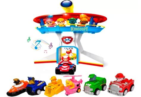 Torre Control Patrulla Canina Luces Sonido 6 Cars Paw Patrol Envío gratis