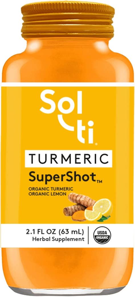 Amazon Sol Ti Organic Turmeric Supershot Fz Health Household