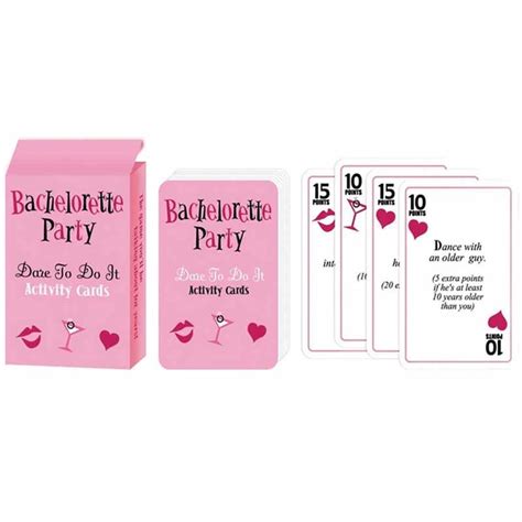 Hens’ Party Activity Cards | Go Hens' Party