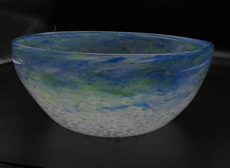 Stunning Early Monart Glass Bowl 10623 La486354