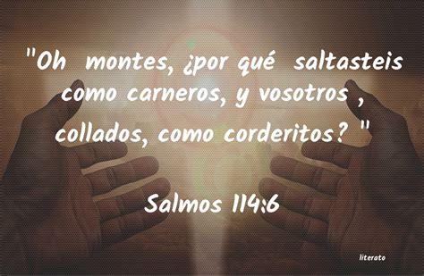 La Biblia Salmos 114 6