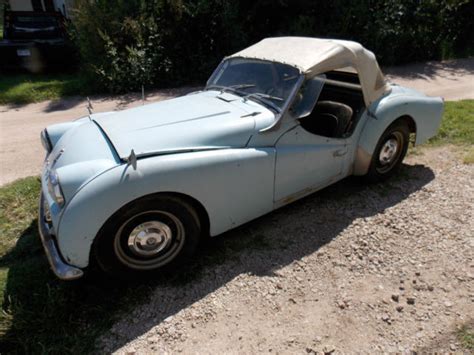 1959 Triumph TR3 Roadster Runs All Original Paint 43k Miles Classic