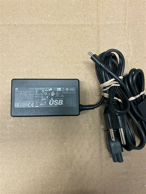 Genuine Hp Ac Adapter W Usb Type C For Hp Spectre X Pavilian X