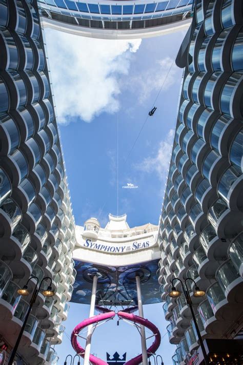 Symphony Of The Seas Zip Line Pictures