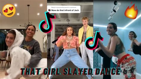 That Girl Slayed Tiktok Dance Compilation Twerk Dance Youtube