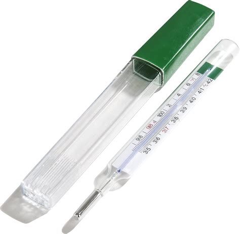 Geratherm Mercury Free Oral Glass Thermometer Pack Of 2 Non Toxic