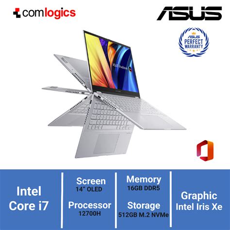 Jual Asus Vivobook S 14 Flip Oled Tp3402za I7 12700h 16g512g Win11ohs Shopee Indonesia