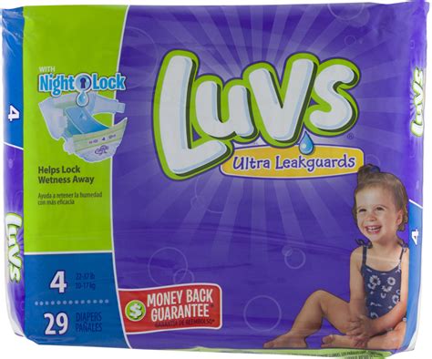 Luvs Ultra Leakguards Size 4 Diapers 29 Ct Luvs37000859253