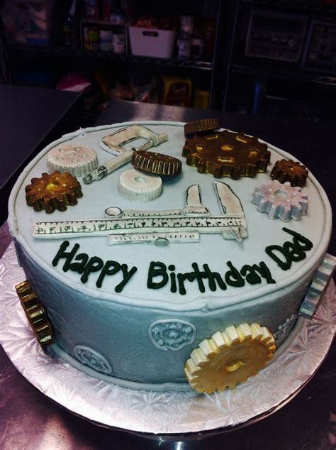 11 Mechanical Engineer Birthday Cakes Photo - Mechanical Engineer Cake ...