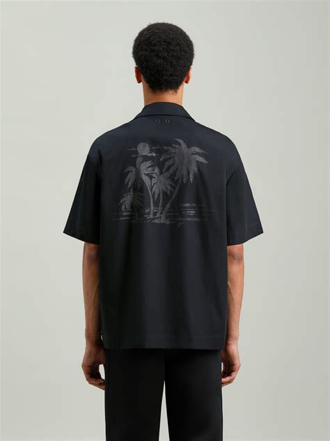 Palm Trees Bowling Shirt Palm Angels® Official