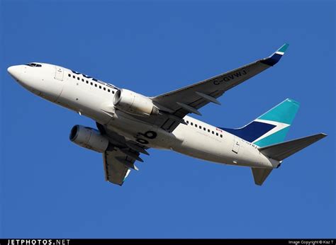 C GVWJ Boeing 737 7CT WestJet Airlines Kaz T JetPhotos