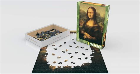 Mona Lisa By Leonardo Da Vinci Piece Puzzle Giftopix