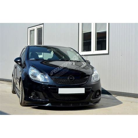 FRONT SPLITTER OPEL CORSA D NURBURG FOR OPC VXR BUMPER Races Shop