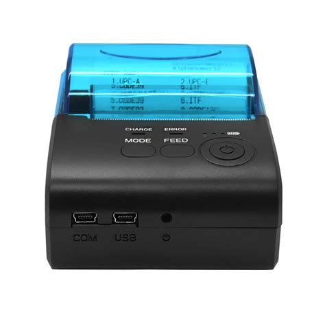 5PCS 58mm Portable Wireless Bluetooth Thermal Printer Receipt Printer