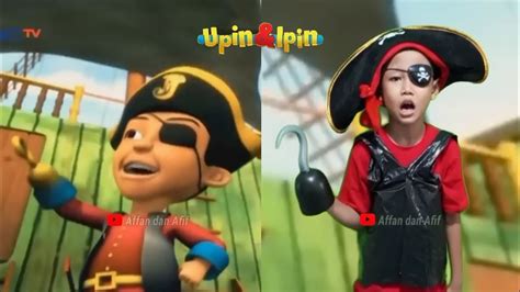 Kapten Jarjit Si Bajak Laut Kompilasi Tiru Aksi Upin Ipin YouTube