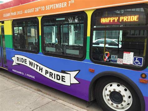 Christian Bus Driver Says Hell Quit If He Has To Drive Calgarys Pride