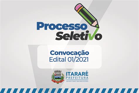 Prefeitura De Itararé Sp Divulga Edital De Convocação Aos Aprovados