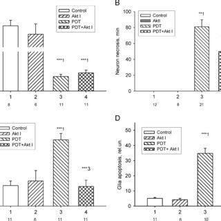 a d Effect of protein kinase B Akt inhibitor IV AktI 1 μM on