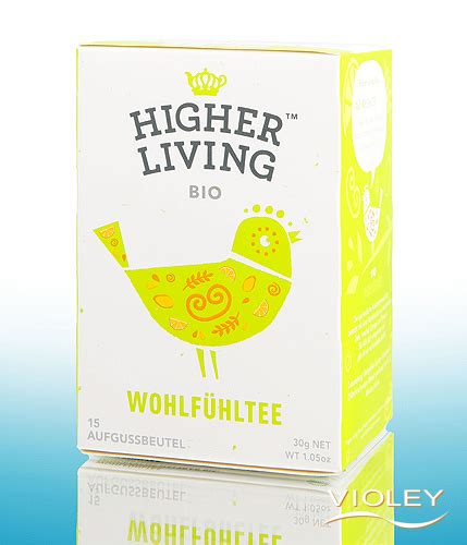 Higher Living Wohlfühltee Aufgussbeutel 15 X 2 G