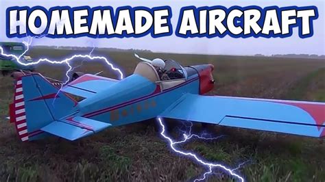 Homemade Ultralight Aircraft Airplane Second Test Successful Youtube