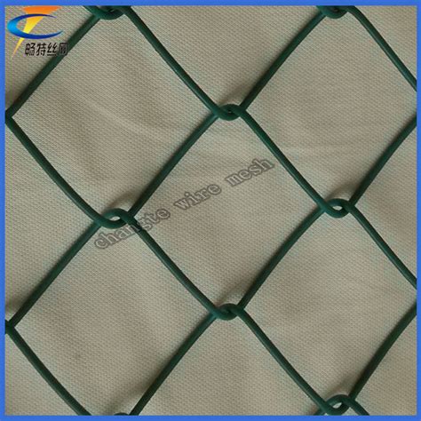 High Security Fence Anti Climb Fence PVC Coated Chain Link Wire Mesh