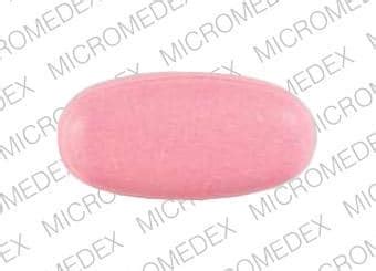 Pill Finder A EE Pink Elliptical Oval Medicine