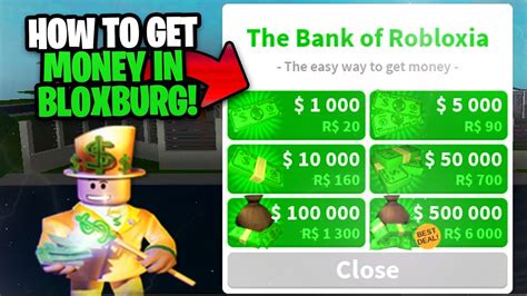 How To Get Free Money Fast In Bloxburg Bloxburg Money Hack Money