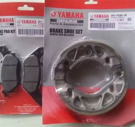 KAMPAS REM DEPAN BELAKANG YAMAHA JUPITER Z BURHAN JUPITER Z ROBOT