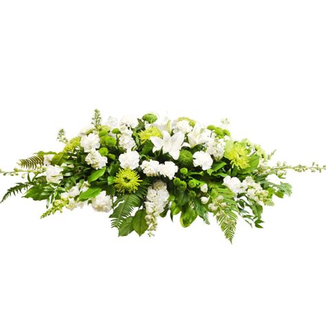 Coffin Flowers Funeral Arrangement Free Shipping Adele Rae Casket