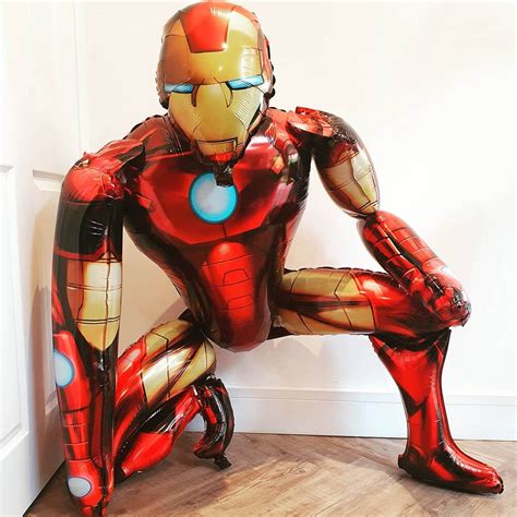 Bal Es De L Tex Para Crian As 3D Iron Man Super Her I Homem Aranha