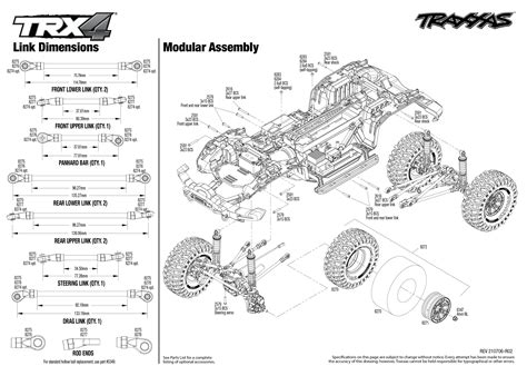 Exploded View Trx 4 Ford Bronco 2021 Tqi 110 Rtr Modular Assembly Astra