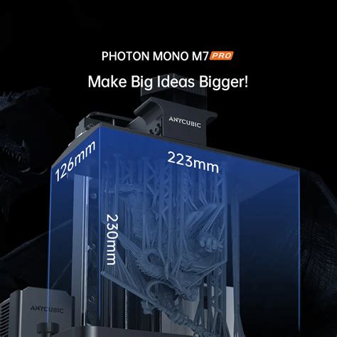 ANYCUBIC Photon Mono M7 Pro SLA Resin 3D Printer In Pakistan