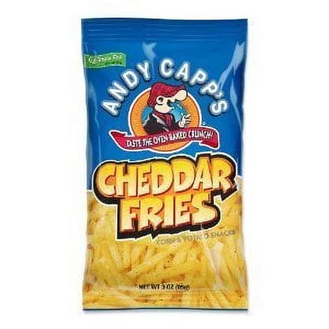 Andy Capps Cheddar Fries 3 Oz Bag 12 Per Case By Andy Capps