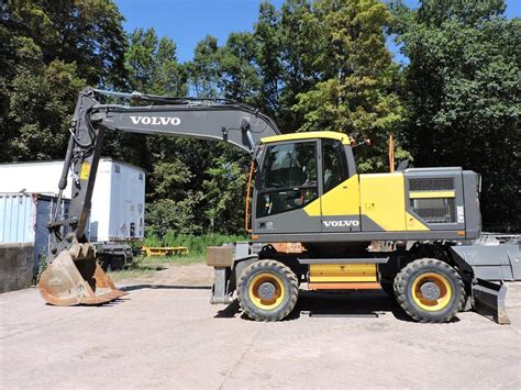 Volvo Ew E Sn Wheeled Excavators Construction Equipment