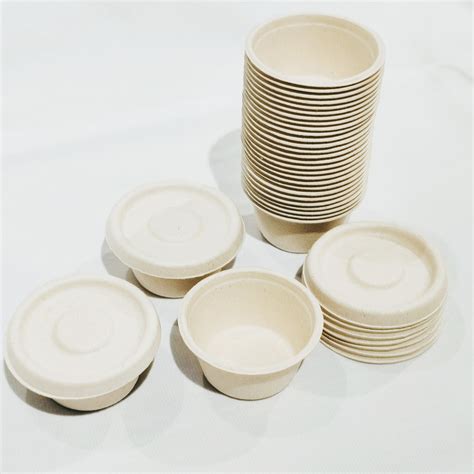 Biodegradable Cup And Lid Natural And Environmentally Friendly