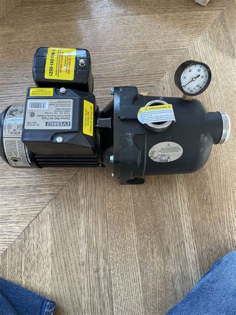 Everbilt Shallow Well Jet Pump 1 2HP J100A3 6948217022153 EBay