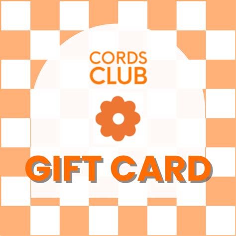 Cords Club T Card