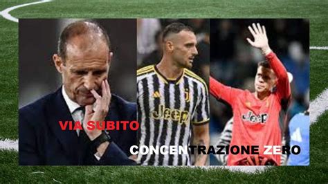 Clamoroso Gli Errori Di Giocatori E Arbitro Non Assolve Allegri A