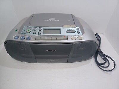 Sony Cfd S Stereo Am Fm Radio Cd Player Cassette Recorder Portable