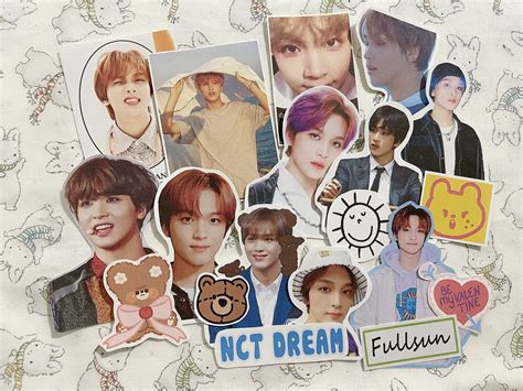 Pcs Haechan Nct Stickers Set Nct Waterproof Sticker Etsy