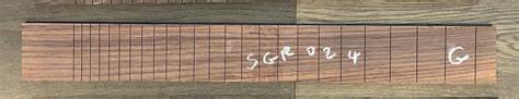 Indian Rosewood Slotted Finger Board Gibson Scale Southern Tonewoods