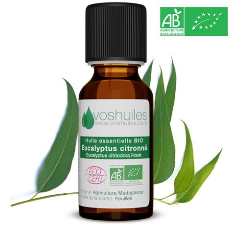 Huile Essentielle d Eucalyptus Citronné BIO Vente d Huile Essentielle