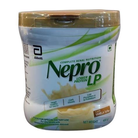 Nepro LP Vanilla Lower Protein Powder Packaging Size 400 Gm At Rs