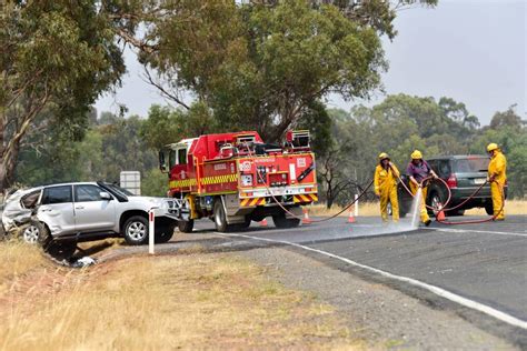 Traffic Diverted After Crash On The Wimmera Highway At Newbridge