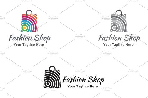 Fashion Shop Logo Template Creative Logo Templates Creative Market